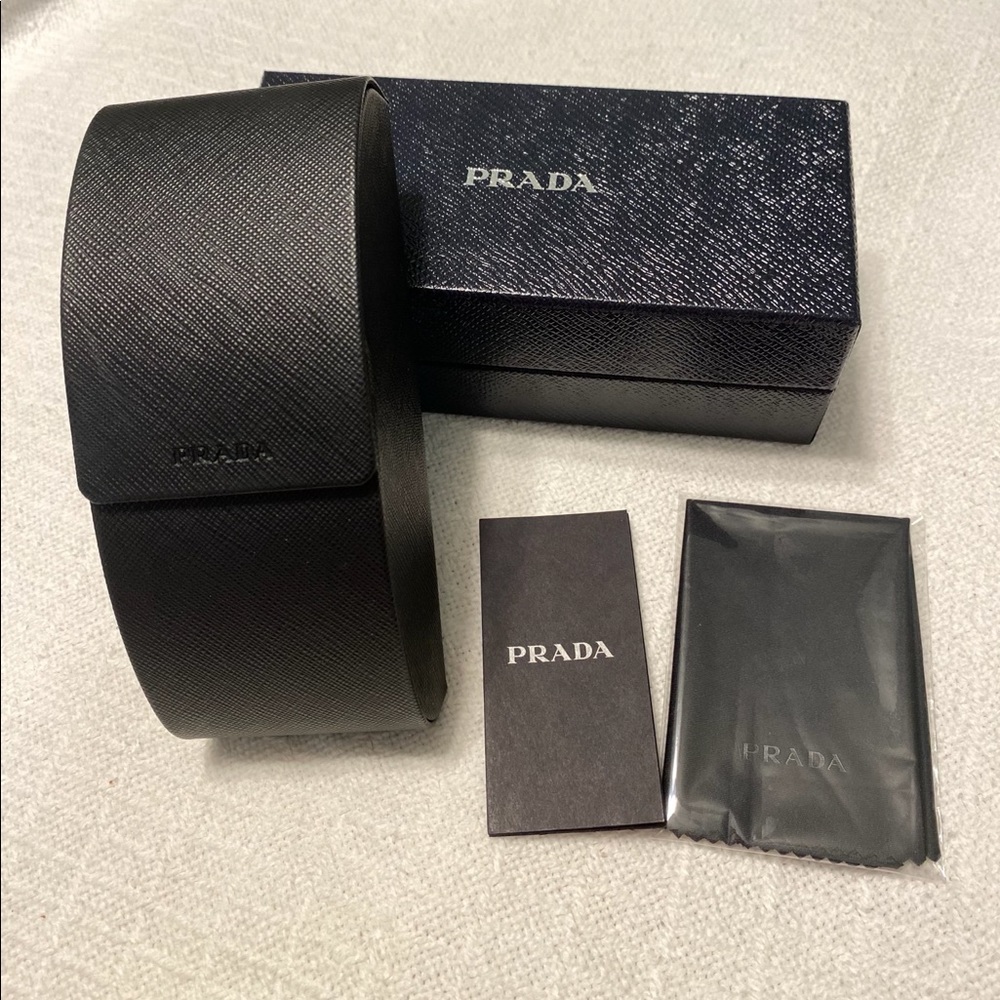 Prada oval mirror wire rimed sunglasses - Picture 2 of 8